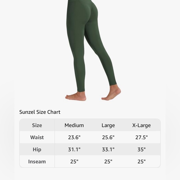 Sunzel “Scrunch Butt Lifting Leggings - Picture 7 of 7